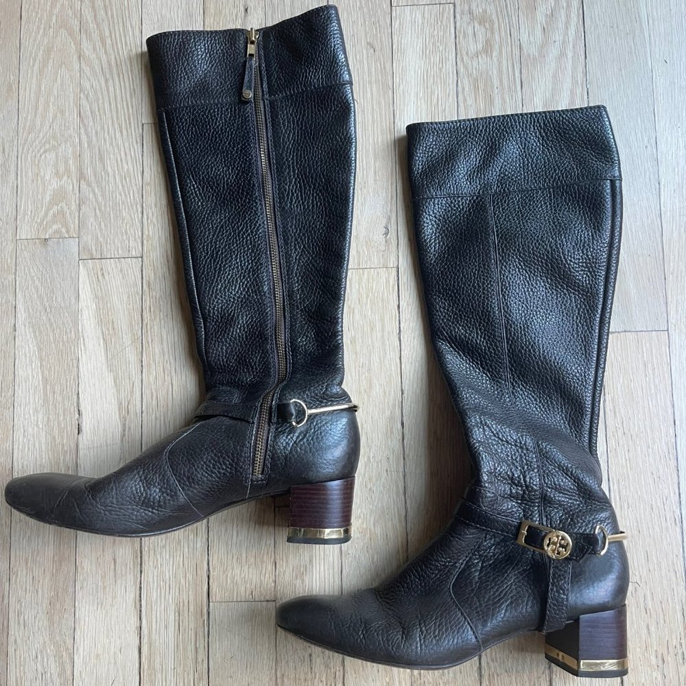 Tory Burch Riding Boot Size 10